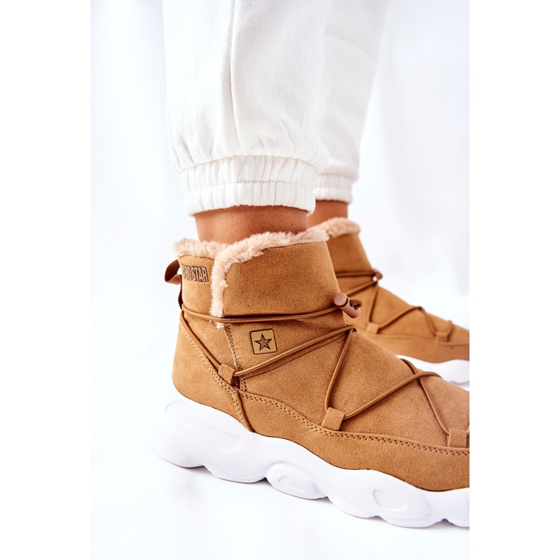 Bottes de neige chaudes Big Star Camel II274266 brun 1