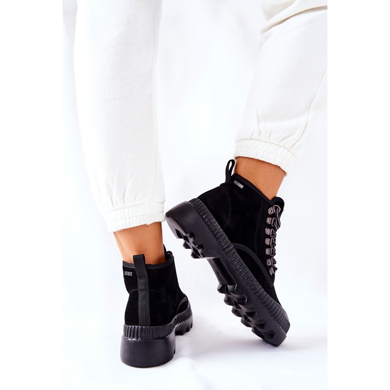 Bottes en cuir Big Star II274363 Noir 1