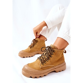 Bottes Trappeurs Cuir Big Star II274366 Camel brun 2 Bottes Trappeurs Cuir Big Star II274366 Camel brun 2