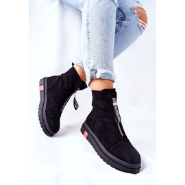 PS1 Bottes pour femmes sur la plate-forme noire Charlee le noir 4