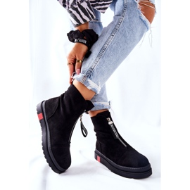PS1 Bottes pour femmes sur la plate-forme noire Charlee le noir 6