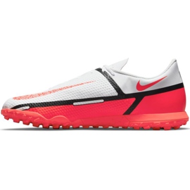 Chaussure de football Nike Phantom GT2 Club Tf M DC0821 167 blanc, rouge, multicolore blanc 1