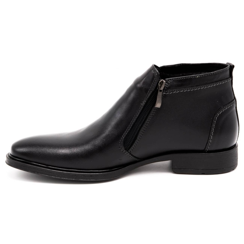 Olivier Bottes d'hiver pour hommes noires 200 1
