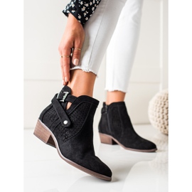 Erynn Bottes ajourées le noir 2