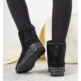 Bottes de neige pour femmes noires d'Arana le noir 1 Bottes de neige pour femmes noires d'Arana le noir 1