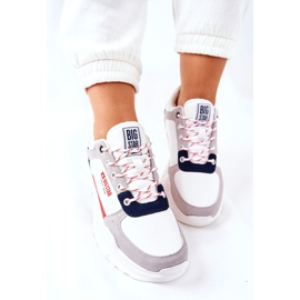 Chaussures de sport Baskets Big Star II274283 Blanc blanche 1