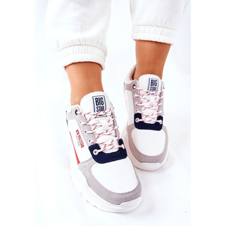Chaussures de sport Baskets Big Star II274283 Blanc 1
