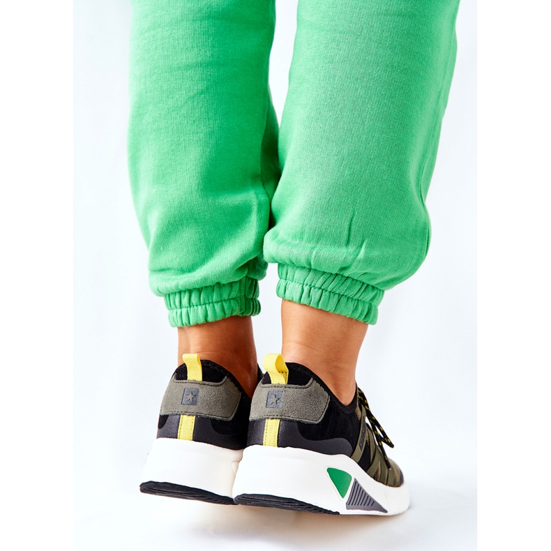 Chaussures de Sport Mousse Mémoire Big Star II274308 Kaki noir 1