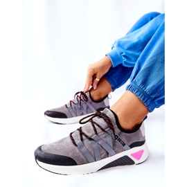 Chaussures de sport en mousse à mémoire Big Star II274306 Gris 1