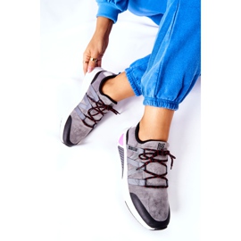 Chaussures de sport en mousse à mémoire Big Star II274306 Gris 2