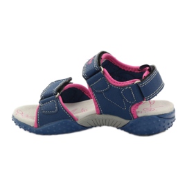 American Club Sandales de sport américaines 1617 pour filles multicolore rose 2 American Club Sandales de sport américaines 1617 pour filles multicolore rose 2