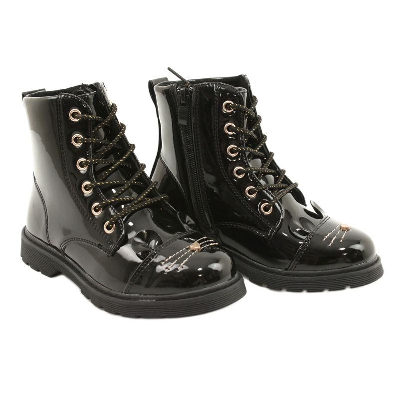 Miss Bottes Vernies 21DZ23-4309 le noir 5