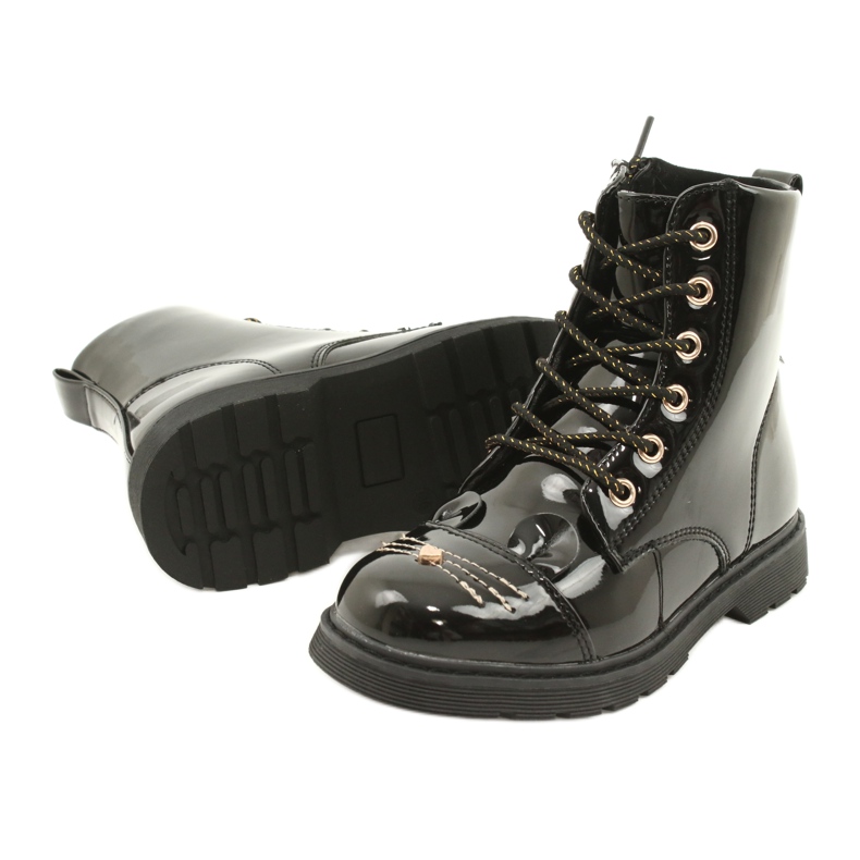 Miss Bottes Vernies 21DZ23-4309 le noir 3