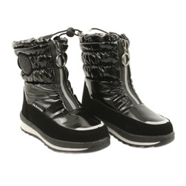 Bottes de neige pour enfants Miss Evento 21DZ23-4324 Noir 4