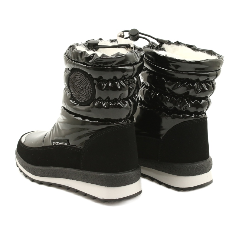 Bottes de neige pour enfants Miss Evento 21DZ23-4324 Noir 5