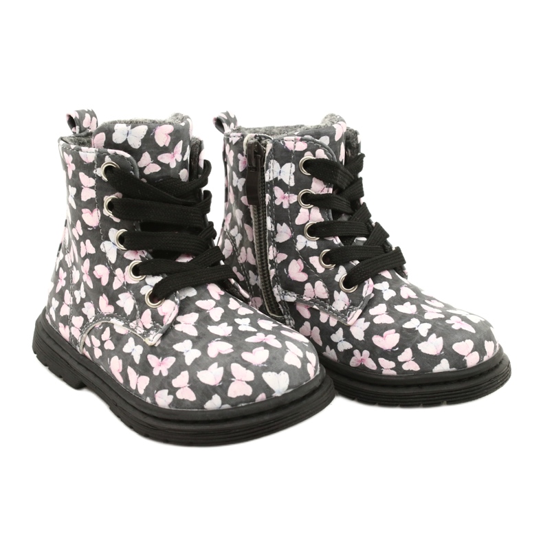 Miss bottes 21DZ23-4342 bleu rose gris 3 Miss bottes 21DZ23-4342 bleu rose gris 3