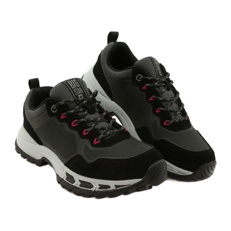 Chaussures de sport Big Star pour hommes Gris et noir II174140 4