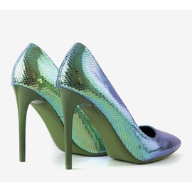 Les talons bleus irisés d'Audrey 1 Les talons bleus irisés d'Audrey 1