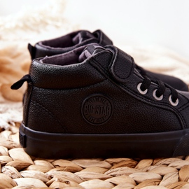 Baskets Hautes Enfant Big Star EE374001 Noir le noir 2 Baskets Hautes Enfant Big Star EE374001 Noir le noir 2