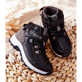 Chaussures de trekking pour enfants noires Big Star II374100 1