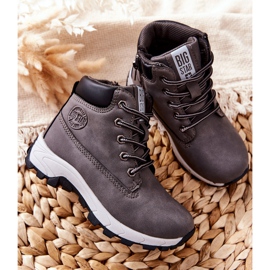 Chaussures Trekking Enfant Big Star II374102 Gris 2