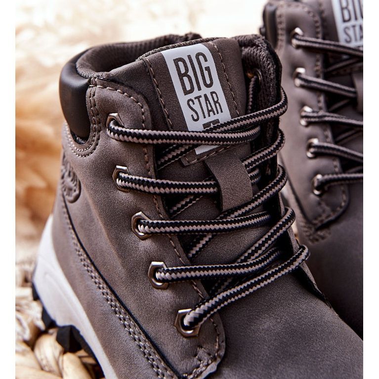 Chaussures Trekking Enfant Big Star II374102 Gris 1