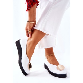 Ballerines Sur Plateforme Maciejka Blanc 5315B-11 blanche 6