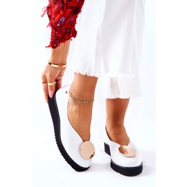 Ballerines Sur Plateforme Maciejka Blanc 5315B-11 blanche 8