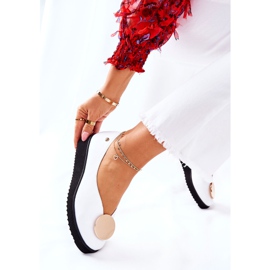 Ballerines Sur Plateforme Maciejka Blanc 5315B-11 blanche 4