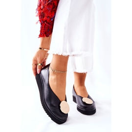 Ballerines Sur La Plateforme Maciejka Noir 5315B-01 le noir 6