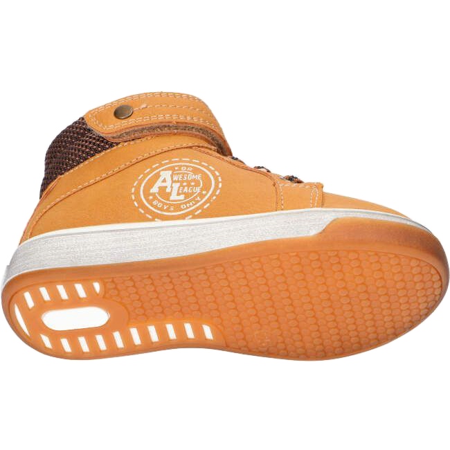 American Club XD21 / 21 Chaussures De Sport Chaudes Camel Avec Fourrure jaune 3