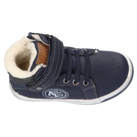 American Club XD21 / 21 Chaussures De Sport Chaudes Marine Avec Fourrure bleu marin 2