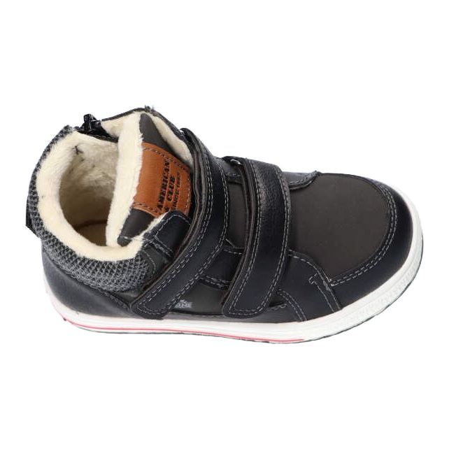 American Club XD24 / 21 Chaussures de sport chaudes noires avec fourrure le noir 1