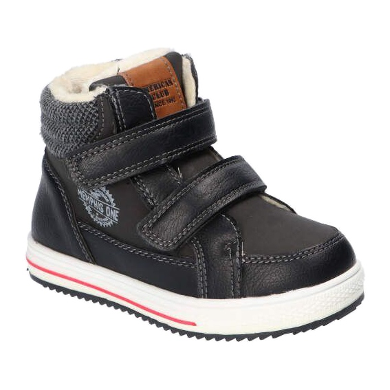 American Club XD24 / 21 Chaussures de sport chaudes noires avec fourrure le noir 4