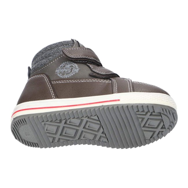 American Club XD24 / 21 Chaussures de sport chaudes grises avec fourrure 3