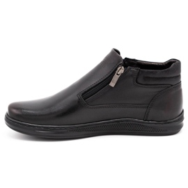 Polbut K29F kabir chaussures d'hiver pour hommes noir 1