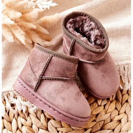 Bottes de Neige Chaudes Enfant Beige Foncé Gooby 1 Bottes de Neige Chaudes Enfant Beige Foncé Gooby 1