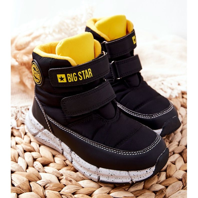 Bottes de neige pour enfants Memory Foam Big Star II374070 Noir 1