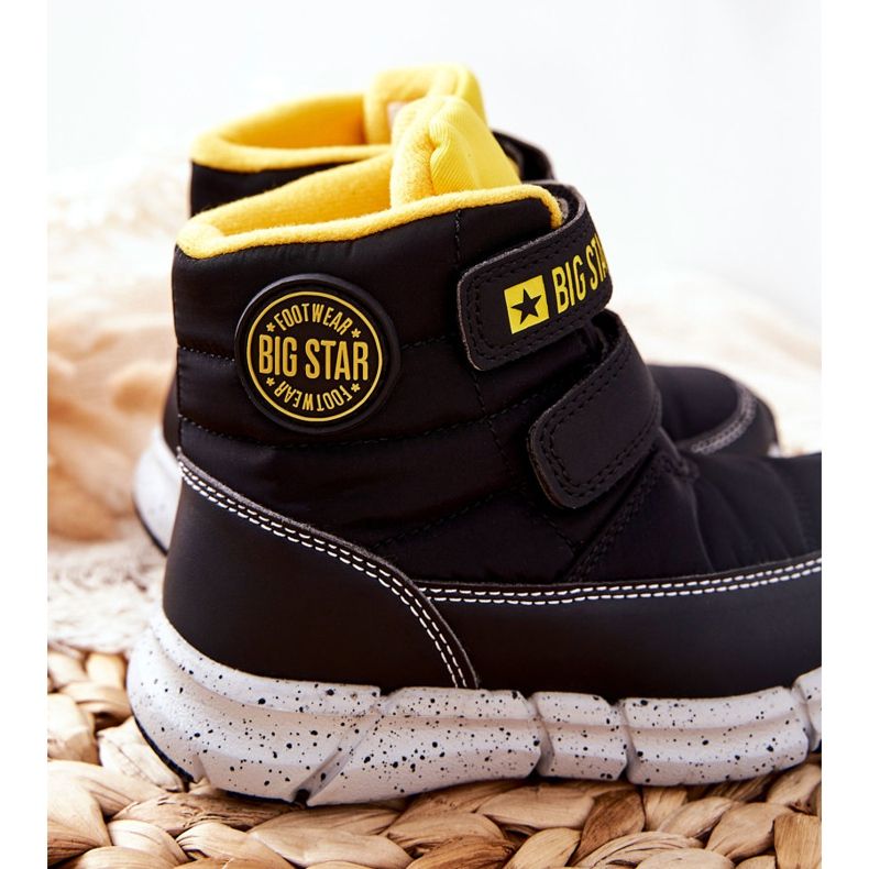 Bottes de neige pour enfants Memory Foam Big Star II374070 Noir 2