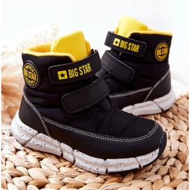 Bottes de neige pour enfants Memory Foam Big Star II374070 Noir le noir 5