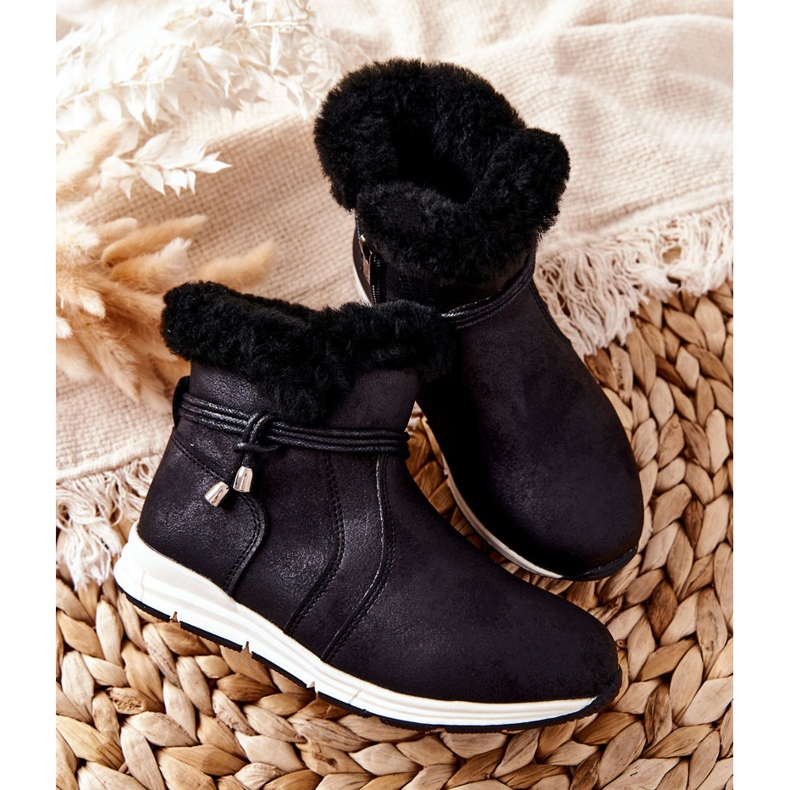 Bottes de neige pour enfants Big Star BB374056BS Noir 1