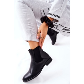 Bottes en cuir Sergio Leone BT523 Noir le noir 1