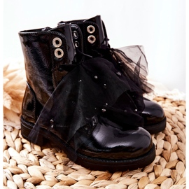 S.Barski Bottes Enfant Laquées Chaudes Noir Semissa le noir 1 S.Barski Bottes Enfant Laquées Chaudes Noir Semissa le noir 1