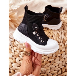 FR1 Baskets noires Callobe pour enfants ['le noir'] le noir 2