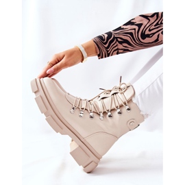 FI1 Bottes Chaudes Femme Trappeurs Beige Perfect 2 FI1 Bottes Chaudes Femme Trappeurs Beige Perfect 2