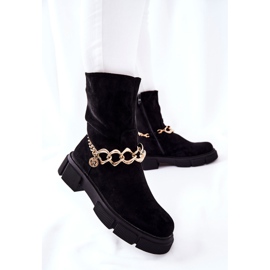 FB2 Bottes de travail en daim Hellio noires le noir 3