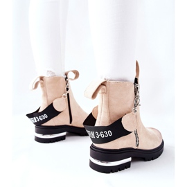 PS1 Bottines isolées avec fermeture éclair Beige Cortona 1 PS1 Bottines isolées avec fermeture éclair Beige Cortona 1