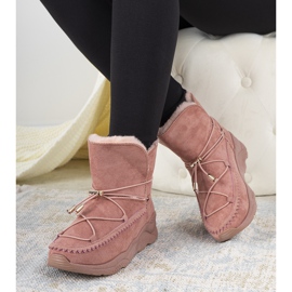 Bottes de neige côtelées Carrera roses 1 Bottes de neige côtelées Carrera roses 1