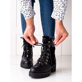 Janessa Imprimé serpent noir Workers 1