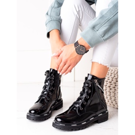 Bottines en cuir Artiker noir 2